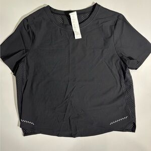 Fabletics Black Short Sleeve Tee